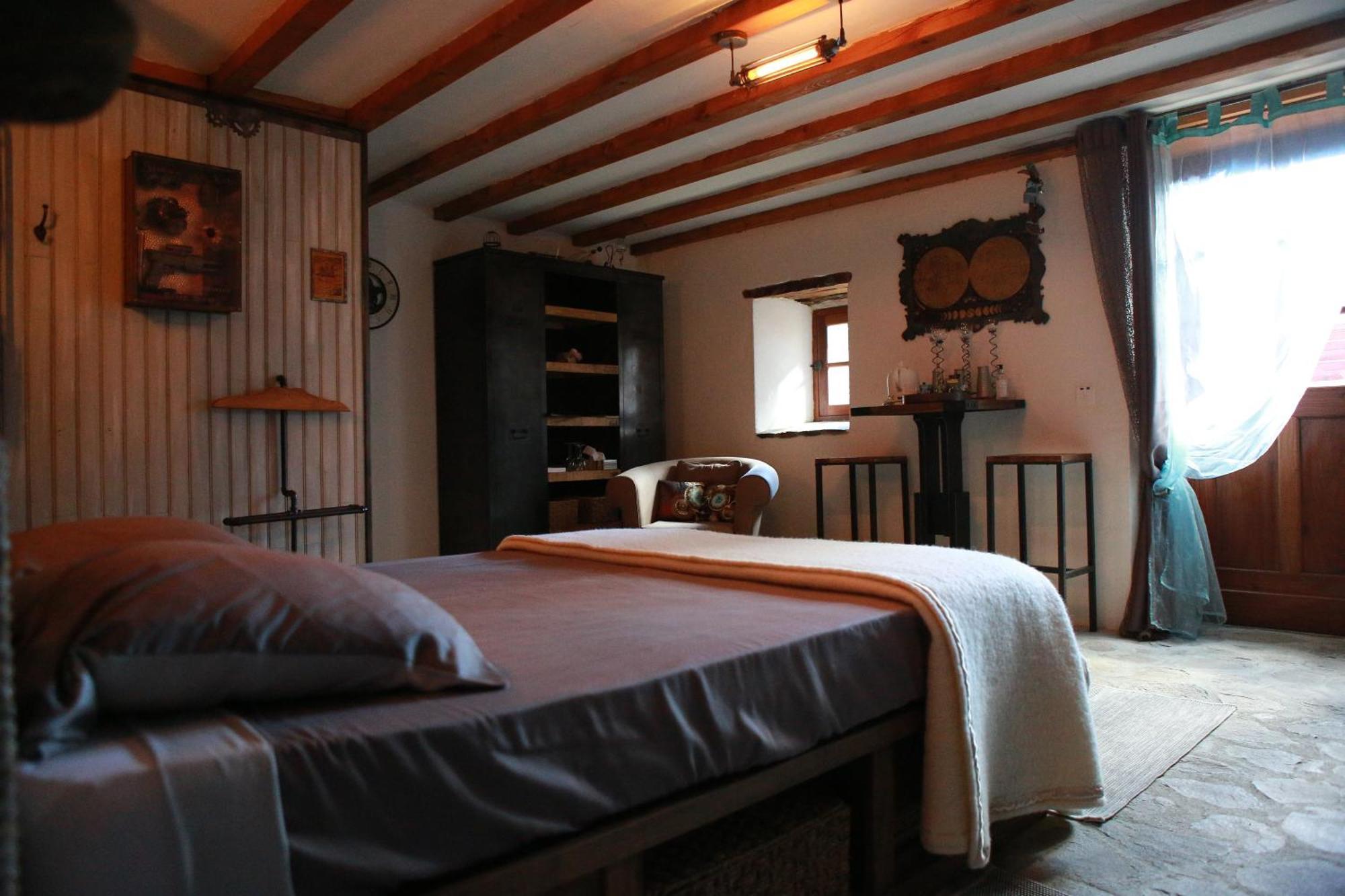 Chambre Steampunk Jules Vernes Bosbonparent Buitenkant foto
